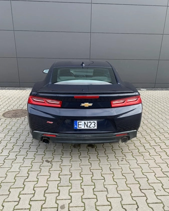 Chevrolet Camaro cena 94000 przebieg: 106600, rok produkcji 2016 z Wronki małe 436